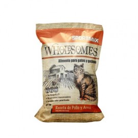 Sportmix Wholesomes Pollo y Arroz - Para Gatos-MascotaRocky- Catálogo Pet Markt