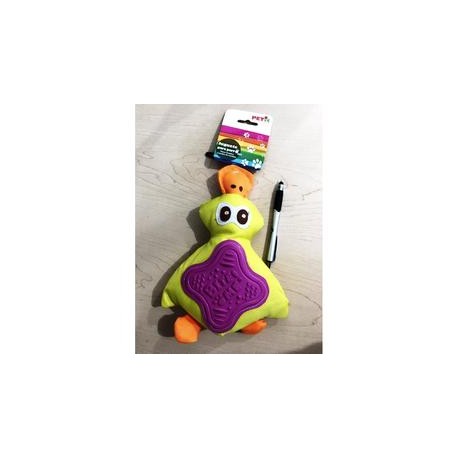 Pato con Squeaker-MascotaRocky- Catálogo Pet Markt