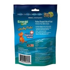 Premios Wholly Fish Digestive Health Atún-MascotaRocky- Emerald Pet: Premios Dentales p