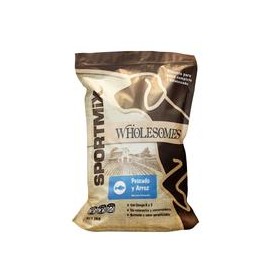 Sportmix Wholesomes Pescado Blanco y Arroz Integral - Para Perros-MascotaRocky- Sportmix Wholesomes